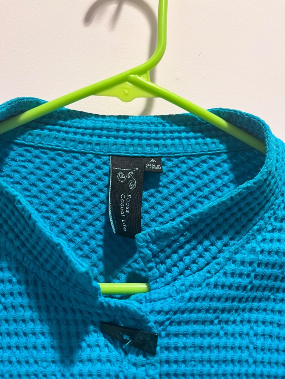 Lightweight Turquoise Jacket - Picture 4 of 5